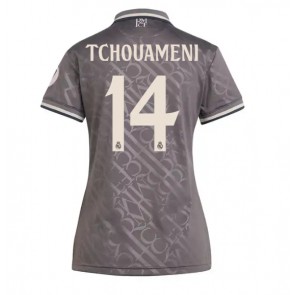 Real Madrid Aurelien Tchouameni #14 Tredje Tröja Dam 2024-25 Kortärmad